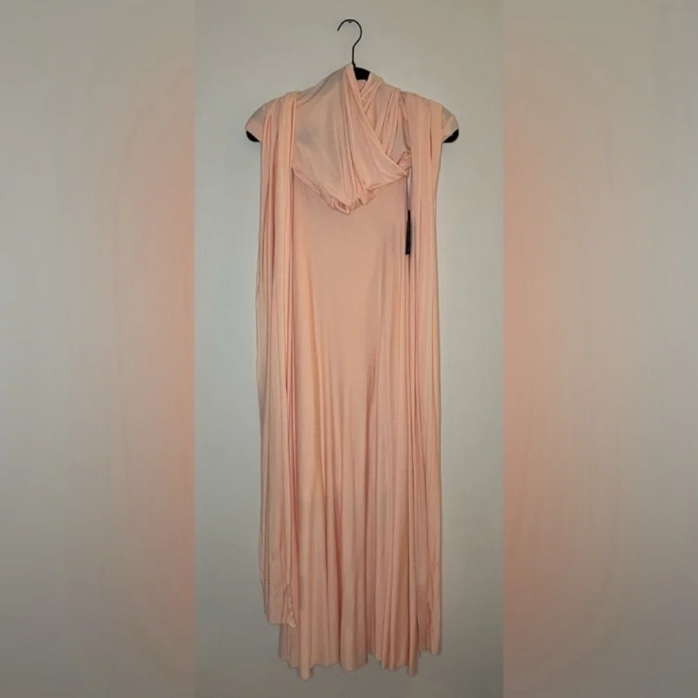 NWT Lulus - Tricks of the Trade Blush Pink Maxi Dress - Size Small - Picture 4 of 12